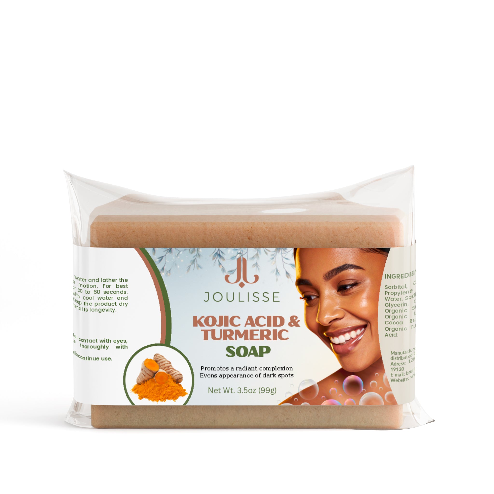 Radiant Glow Kojic Turmeric Soap